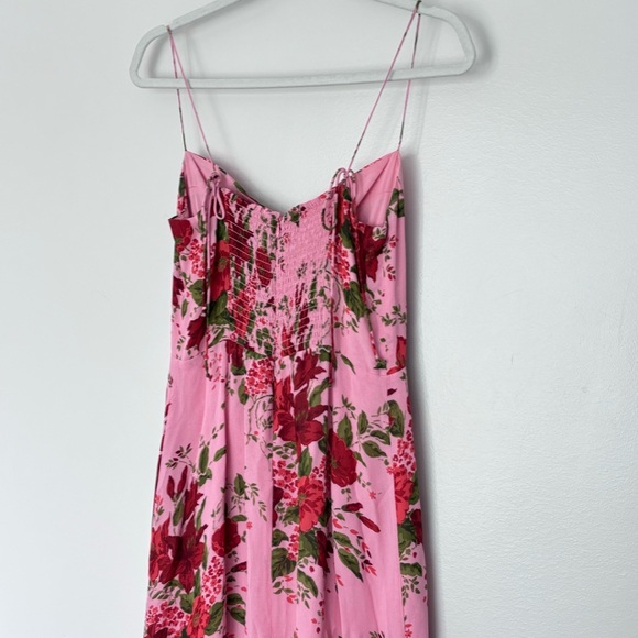 New! Reformation Juliette Valeria Rose, Pink Floral Size 8 - Picture 8 of 12